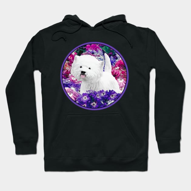 West Highland White Terrier Hoodie by Alpen Designs